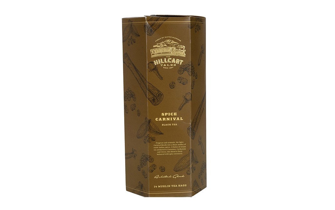 The Hillcart Tales Spice Carnival Black Tea   Box  14 pcs